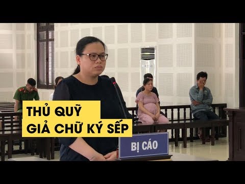Video Nữ thủ quỹ công ty quân đội vỡ nợ, giả chữ ký sếp để... - youtube
