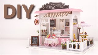 DIY Miniature Dollhouse Kit | Chocolatier - Satisfying Video