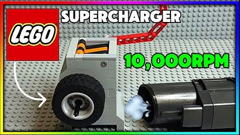 10,000 RPM Lego engine😱(tutorial)