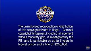 Warner Home Video Widescreen, With Fbi Warning Pbs Kids Id Sandbox 2008-2013