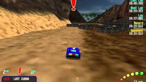 Re Volt Custom Track Conduciendo Fumado by seth, Shortcut 03