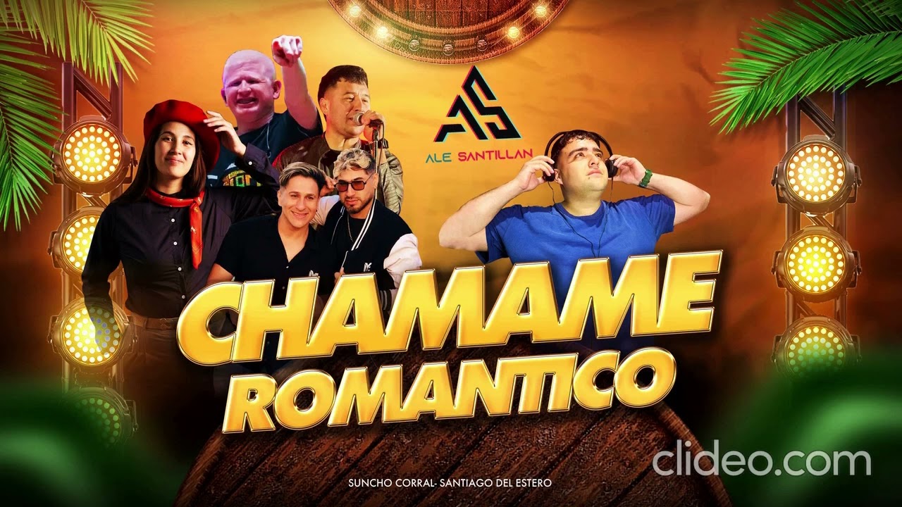 CHAMAME ROMANTICO /SET EN VIVO /  DJ ALE SANTILLAN 2025