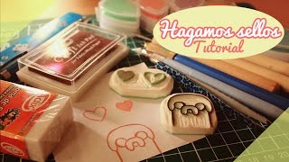 ♡ Hagamos sellos! / Tutorial / DIY ♡ By Piyoasdf