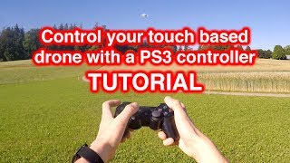 Tutorial pt2: use a PS3 controller instead of a touch screen - configuration screenshot 2