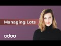 Managing Lots | Odoo Inventory