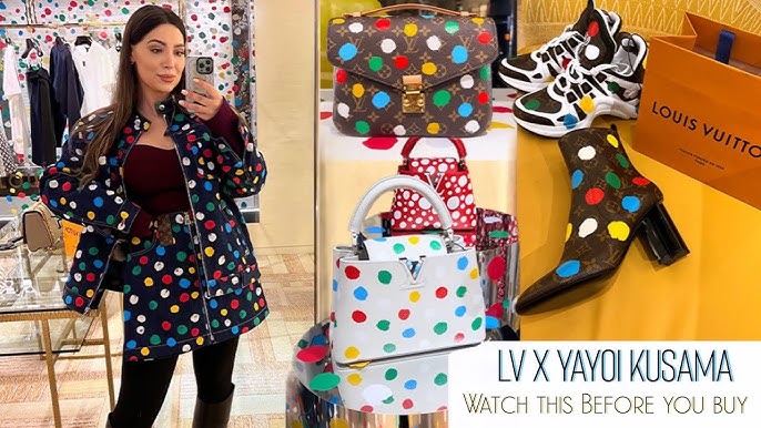 louis vuitton yayoi kusama ribbon dots limited Official authentic 2023 lv