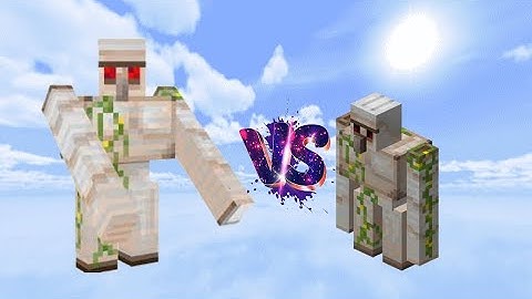Exterminator Prototype vs 10 Iron Golem (Minecraft Mob Battle Java Edition 1.6.4)