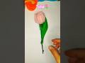 DIY pipe cleaner flowers tulip🌷#shorts #diy #handmade #youtubeshorts #craft #chenillewire