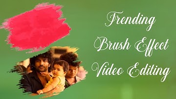 Trending Brush Stroke effect video editing tutorial in AlightMotion