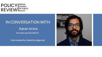 Using Nudges to Induce Environment Friendly Behaviour: In Conversation with Karan Arora