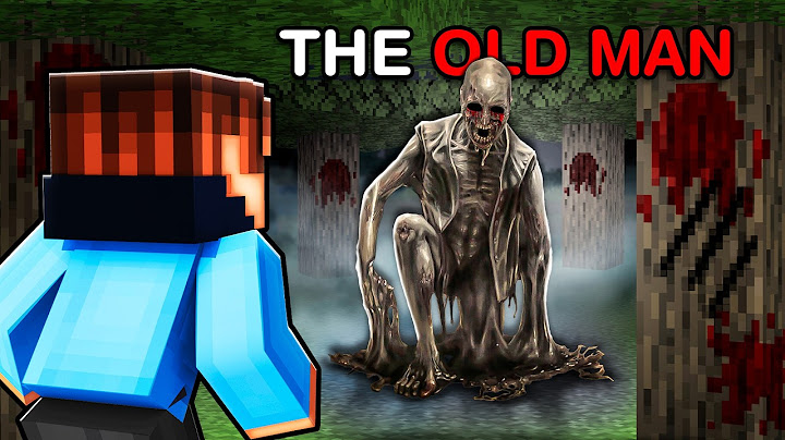 I Added The OLD MAN Into Minecraft..
