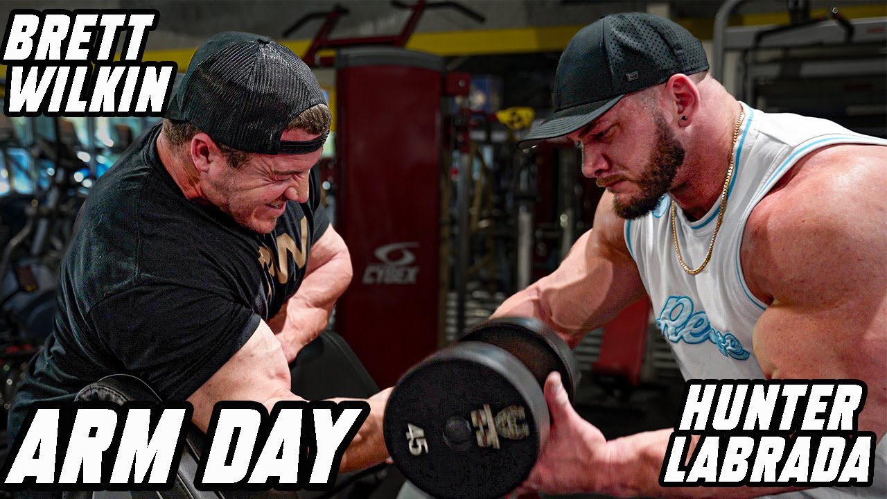 TRAINING ARMS WITH HUNTER LABRADA