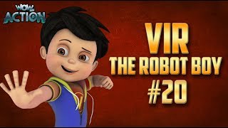 Vir: The Robot Boy | Hindi Cartoon Compilation For Kids | Compilation 20 | WowKidz Action