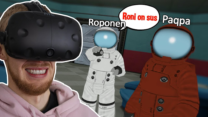 Among us VR on liian todellinen..