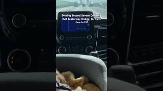 Driving Second Severn Crossing (M4 Motorway Bridge) for first time in UK