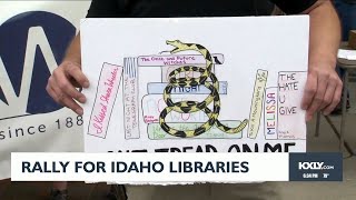 Rally for Idaho libraries