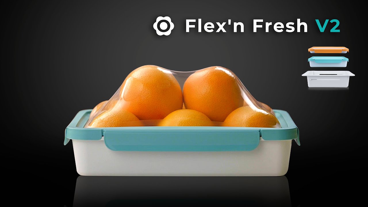 Flex'n Fresh Container V2 | Suitable for All Sizes of Food - YouTube