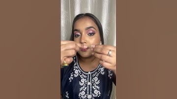 Hack to Remove Glitter Easily✨❤️😘 #shorts #youtubeshorts #makeup #hack #glitter