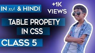 How to Create Tables in CSS - Part 1 | Beginner's Guide | Class 5 News