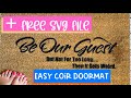 How To Make Use Flex Seal To Make A Custom Doormat