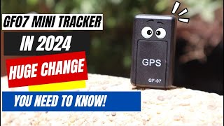 GF07 Mini Tracker 2024 Review and Test : Major Change You NEED to Know!