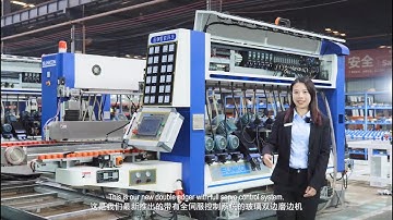 High efficient solution for glass edging, smart glass double edging machine.