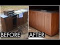 I Found A Mid Century Credenza On The Side Of The Road And Restoration Ensued.