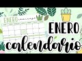 Calendario de Enero en Word//Fernanda🌺