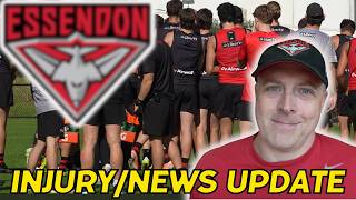 ESSENDON AFL Injury Update and TRAINING News (29th April)