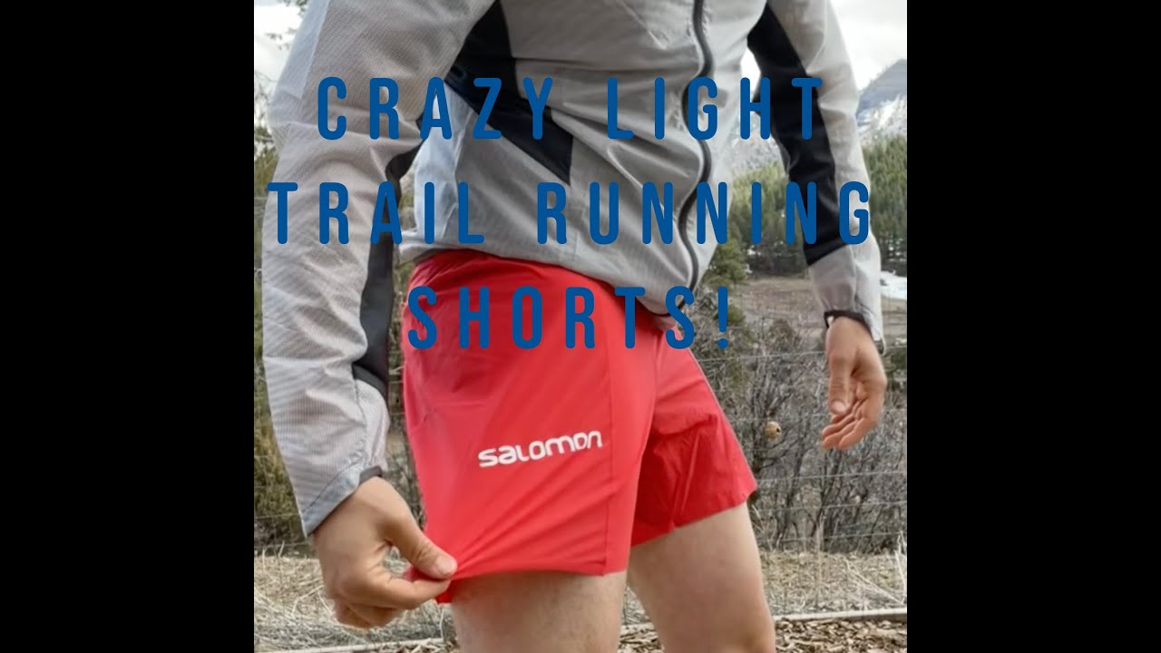Salomon S/Lab Sense 6" Shorts - Lightweight Trail Running Shorts For  Mountain Running - YouTube