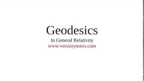 Geodesics - An overview