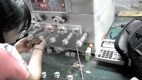 Winding & twisting machine six spindles NCW-06WT. New Win machine