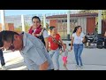 Bailando el guajolote en chicuaco inauguración de la cancha de basquetbol