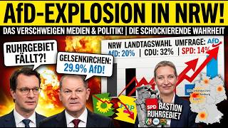 AfD Explosion in NRW  Was Medien &amp; Politik VERSCHWEIGEN Schockierende Wahrheit!