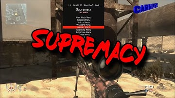 [Mw2/1.14] Supremacy Pre-Game/Host/Non-Host SPRX Mod Menu