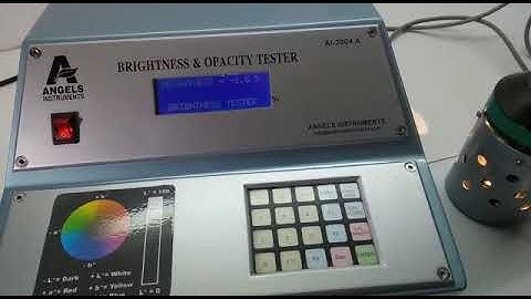 BRIGHTNESS TESTER PHOTOVOLT