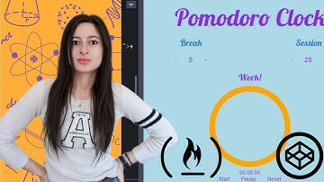 🌍Pomodoro Timer By FreeCodeCamp (JS) LIVE!