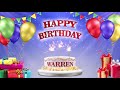 WARREN | Happy Birthday To You | Happy Birthday Songs 2021