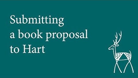 Submitting a Book Proposal to Hart Publishing