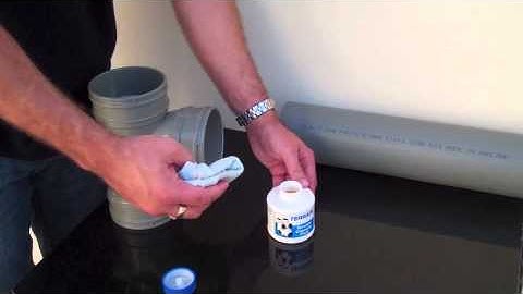 Terrain PVC-u Solvent Weld Jointing