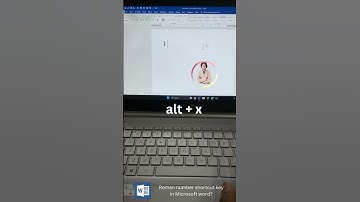 roman number shortcut key in Microsoft word?  #shortsvideo #msword
