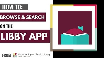 How to Search and Browse on Libby