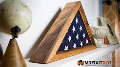 How to Build a Memorial Flag Display Case