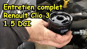 Quand faire la vidange sur une Renault Clio 3 ?