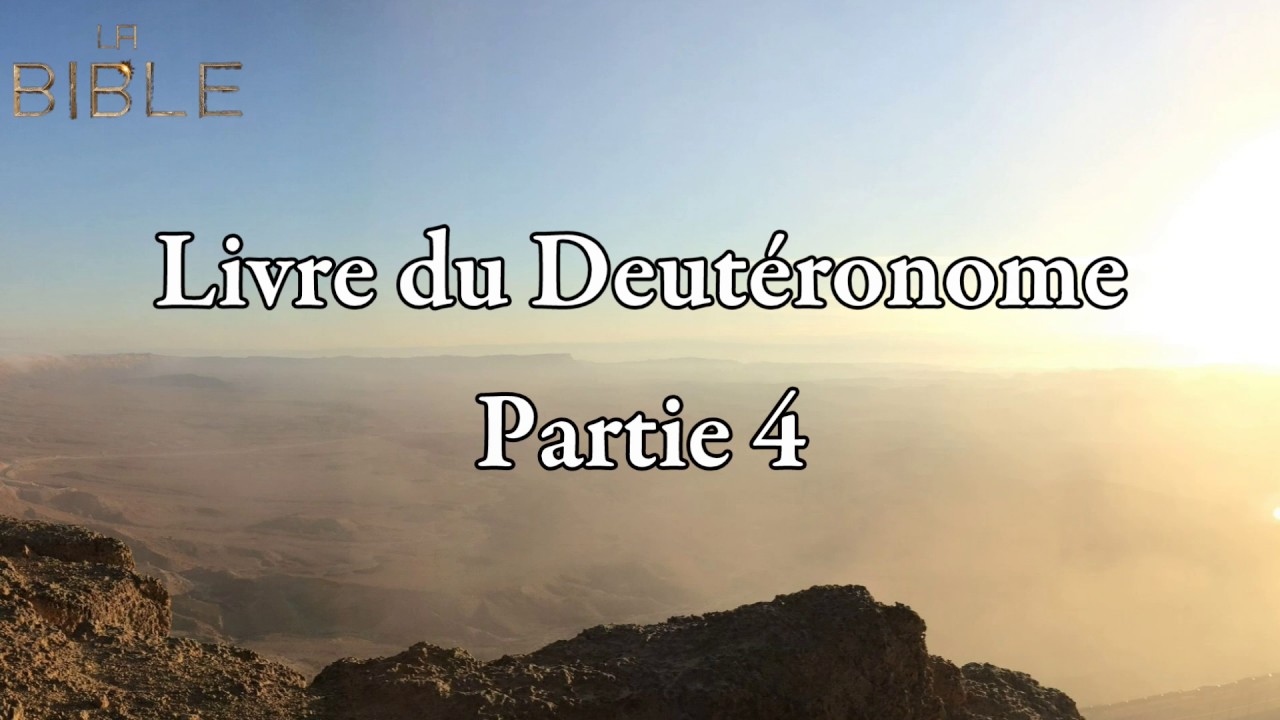 Livre Du Deut ronome Partie 4 4 YouTube