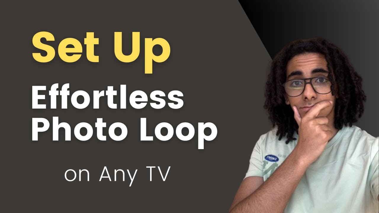 Set Up an Effortless Photo Loop on Any TV - YouTube