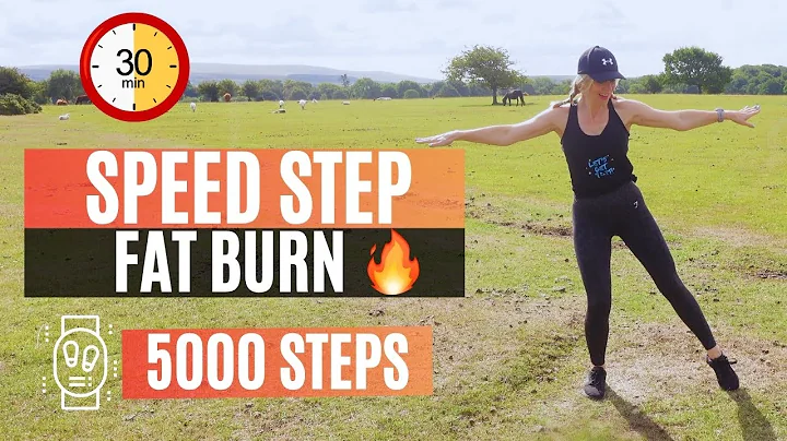 🔥 5,000 Steps | 30-Min Speed Walking Workout | No Equipment, Fat Burn Fast!