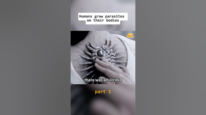 #shorts Humans grow parasites on their bodies