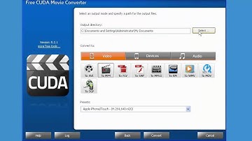 Trying out Free CUDA Movie Converter