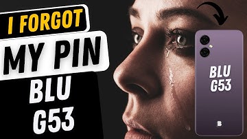 I Forgot my Pin to my BLU G53 ⚠️HELP⚠️ How to Hard Reset your BLU G53
